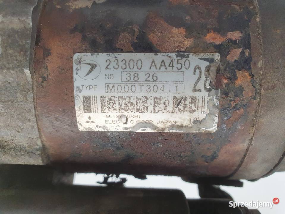 ROZRUSZNIK Subaru Legacy IV 20 B ROZRUSZNIK Chełm sprzedam