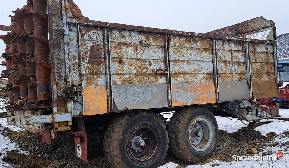 Rozrzutnik obornika Fortschritt T088 Annaburger Maszyny rolnicze