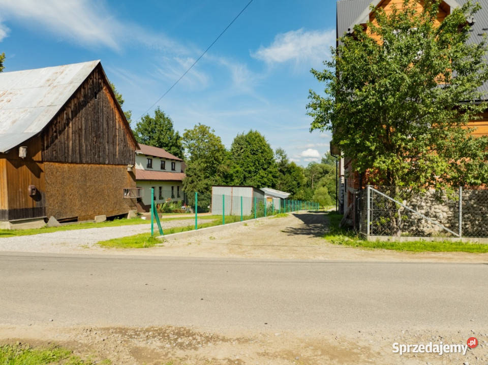 Ustawna działka budowlana Ciche 925m2 Sprzedaż małopolskie