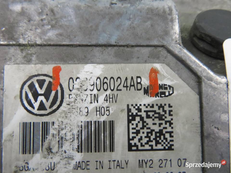 STEROWNIK SKODA FABIA I 6Y5 14 16V BUD osobowe