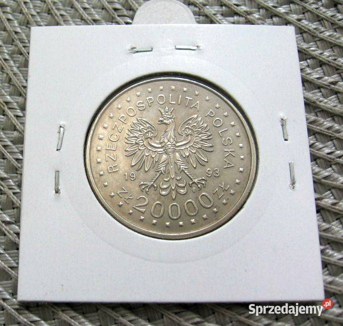 Polska 20000 1993r Olimpiada Lillechamer 1994r