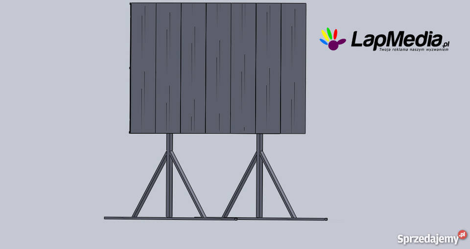 Billboard tablica reklamowa 07mm 504x2386x3m Pozostałe Białystok