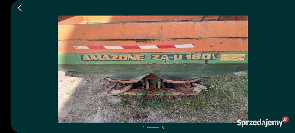 rozsiewacz nawozów amazone Rozsiewacze nawozów Niemyje Stare