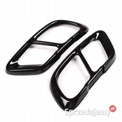 Nakładki końcówki wydechu BMW X5 G05 Czarne wielkopolskie Pleszew