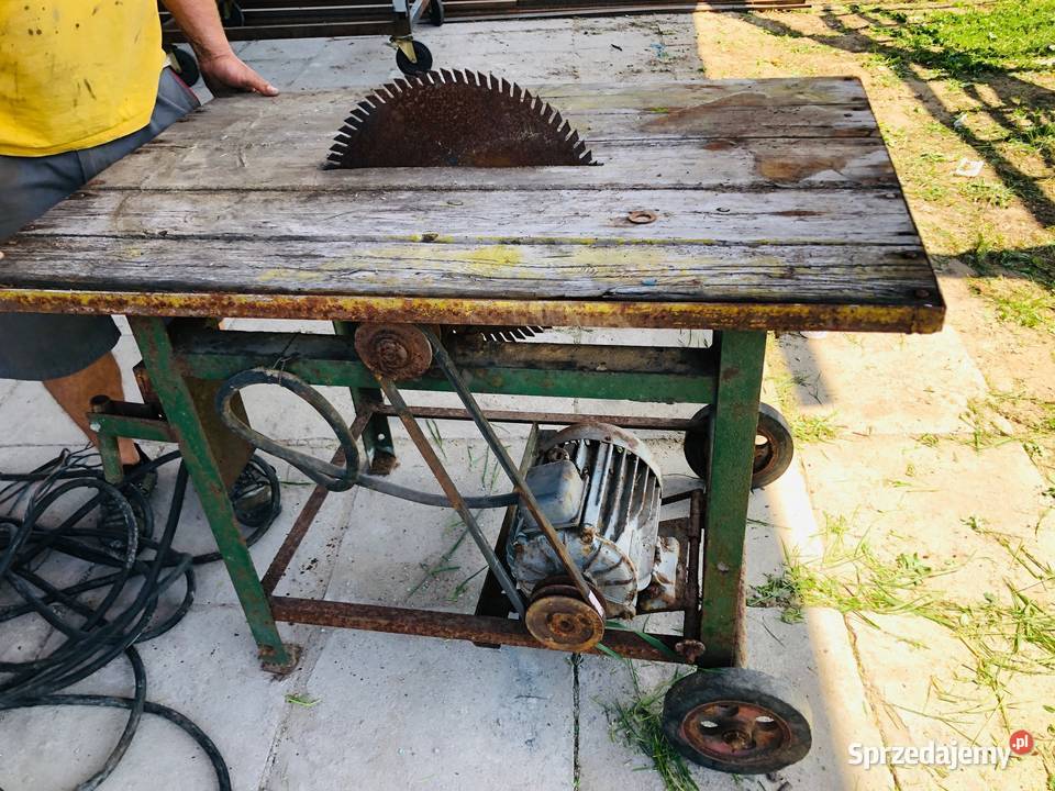 Piła tarczowa stołowa krajzega 3 KW 3F łódzkie sprzedam