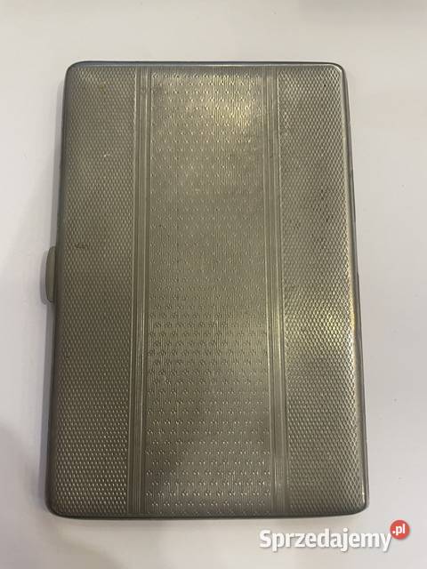 Niemiecka papierośnica platerowana III Rzesza małopolskie Kraków