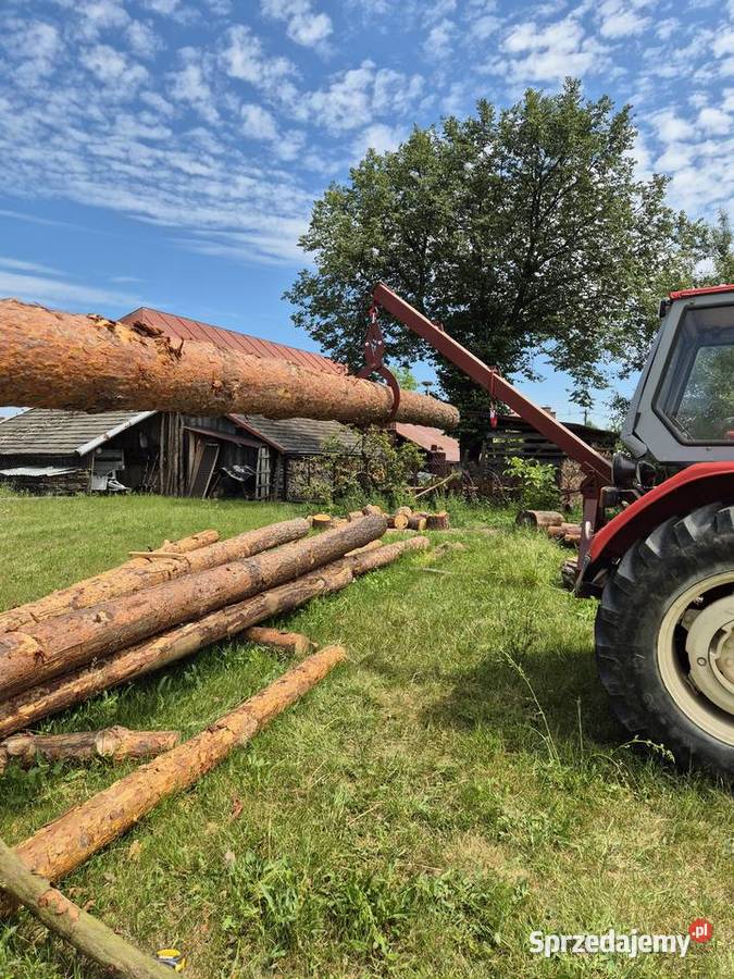 Dźwig żuraw podnośnik ramię do ciągnika kleszcze Kopki sprzedam