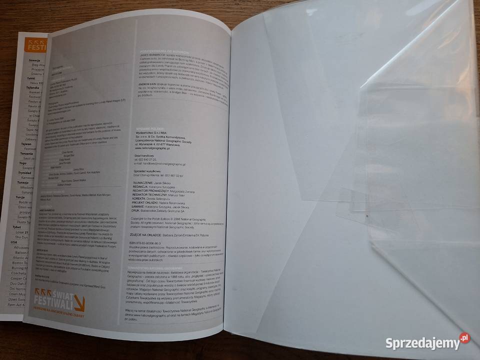Świat festiwali Przewodnik amatorow szalonej Rok wydania 2008 Kraków