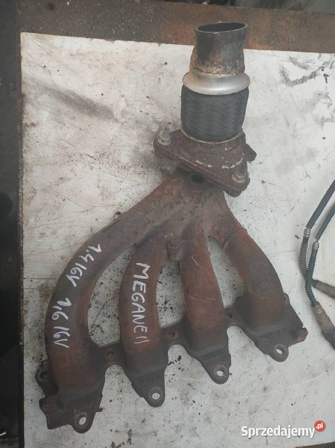 RENAULT MEGANE II 14 16V kolektor wydechowy Kielce