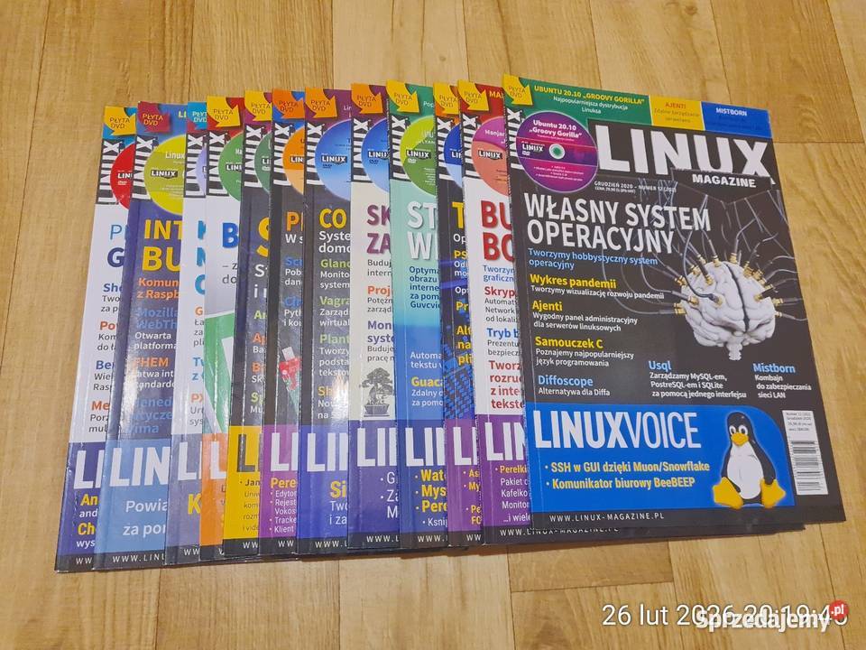 Linux magazine 2020 rocznik Świętochłowice sprzedam