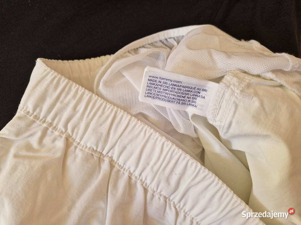 Nowe białe spodenki szorty kąpielowe męskie Bibice sprzedam