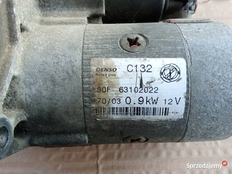 Fiat panda II11128VDENSO rozrusznik orginal