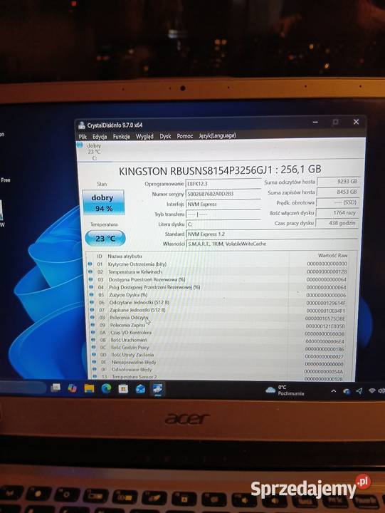 Ultrabook Laptop Acer Swift 3 SF 31456 szybki łódzkie Łódź