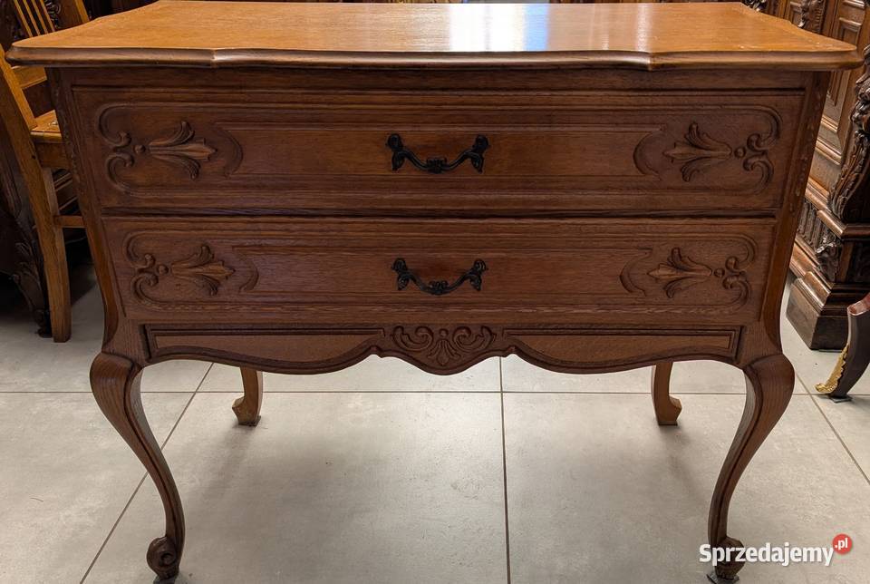 Dębowa komoda ludwikowskasklep Dąbrowa Górnicza