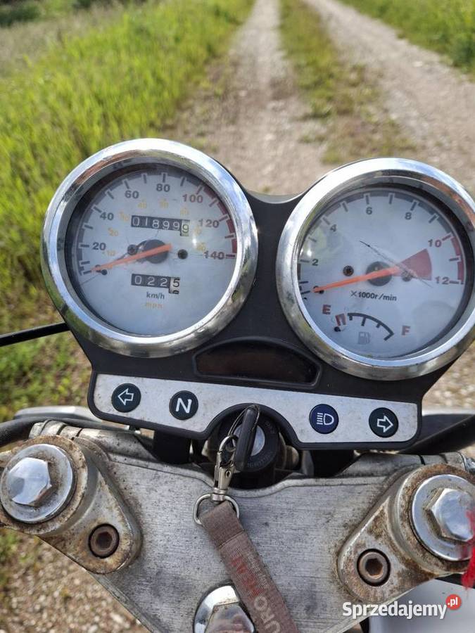 Motorower junak romet 110cc 50cc biały Suwałki