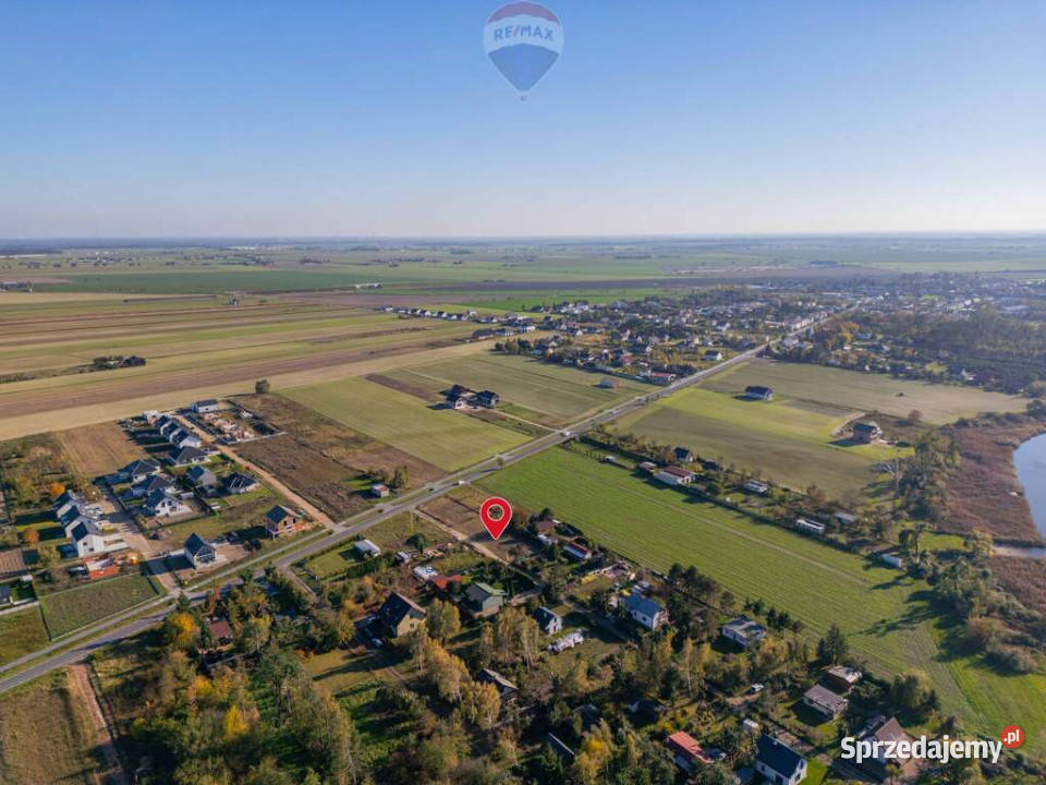 Zbuduj dom jeziorem Strykowo 150 m wody