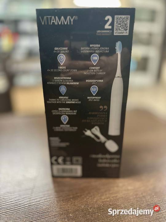 Szczoteczka soniczna VITAMMY Platinum Elbląg