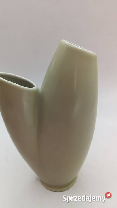 Modernistyczny wazon jasna oliwka Bavaria Zamość sprzedam