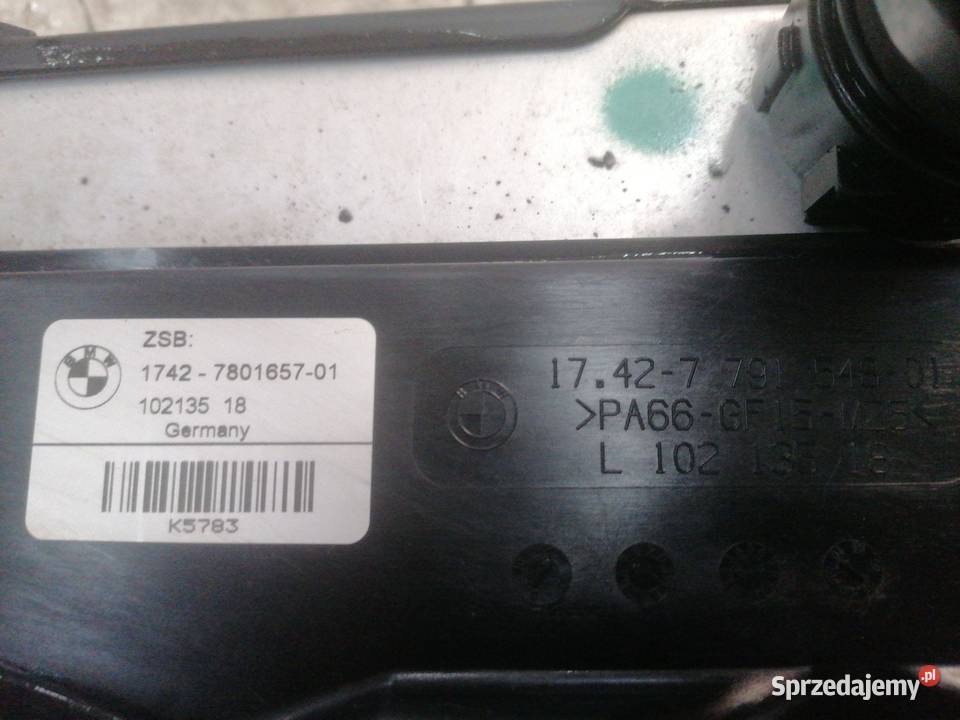 KOMPLET CHŁODNIC BMW 5 E60 20 D 7801657 7791548
