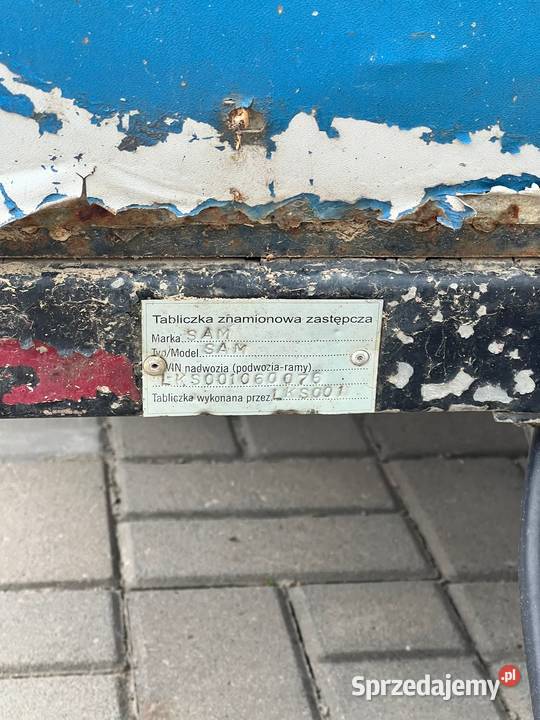 Przyczepka samochodowa Dobryniów-Kolonia
