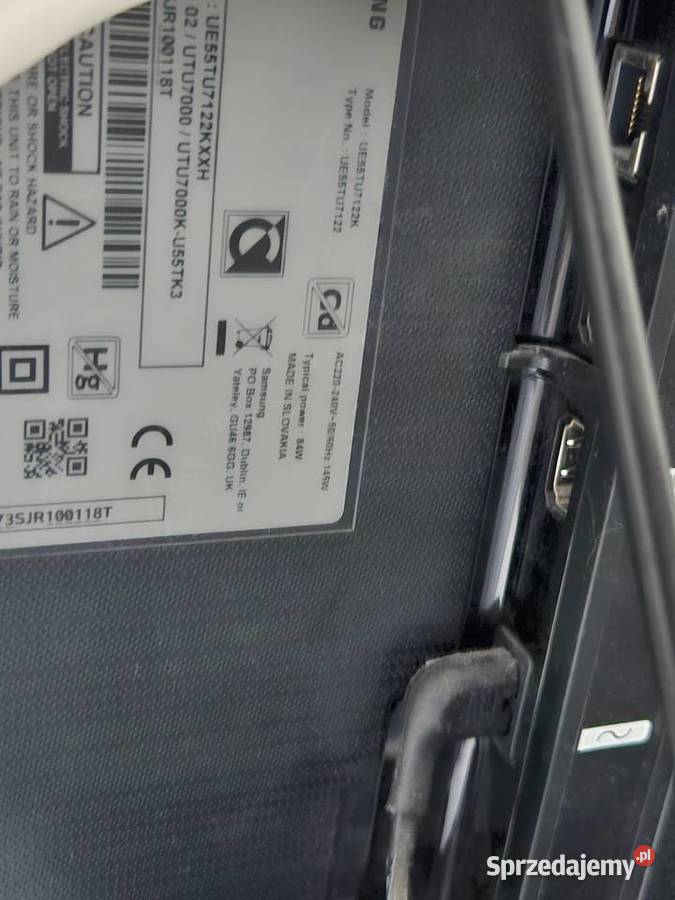 Telewizor Samsung 4K 55 Okazja