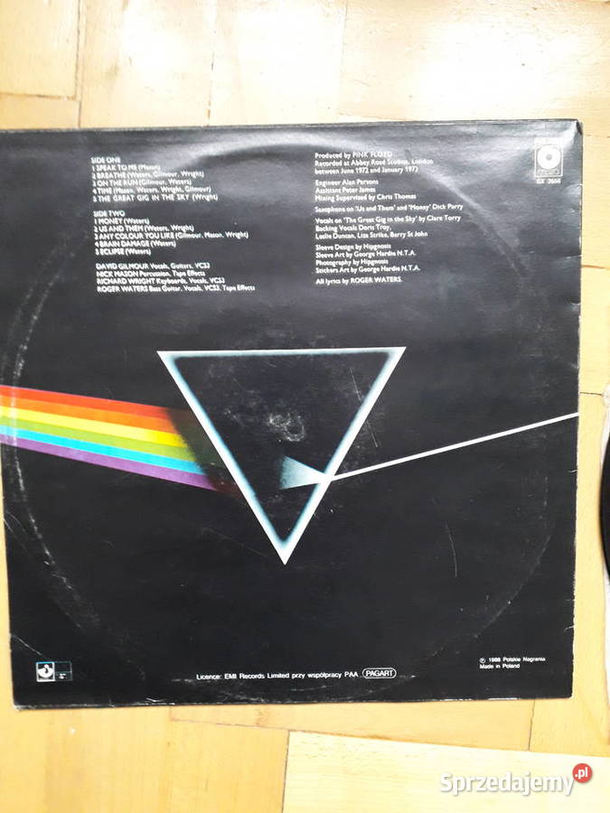 Pink Floyd The Dark Side of The Moon 1 płyta Szczecin sprzedam
