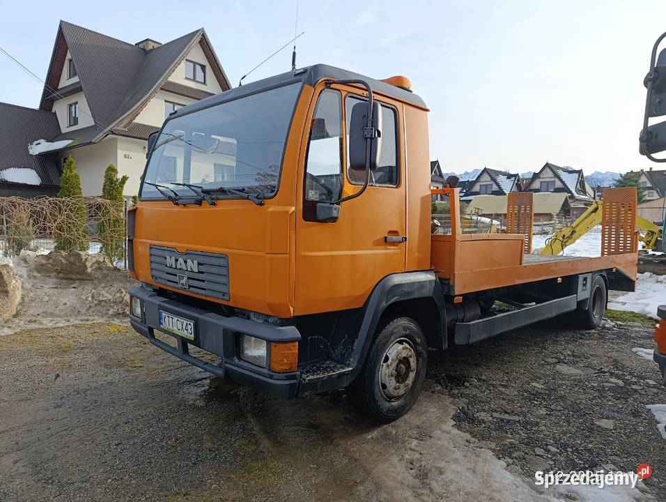 Man Auto laweta Pomoc drogowa