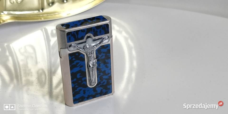 Kolekcjonerska zapalniczka gazowa Jezus Pozostałe Nysa sprzedam