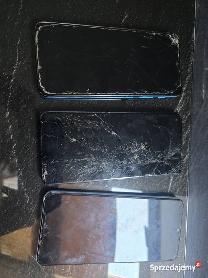 Zestaw 3 uszkodzonych telefonów Samsung A21s Prudnik
