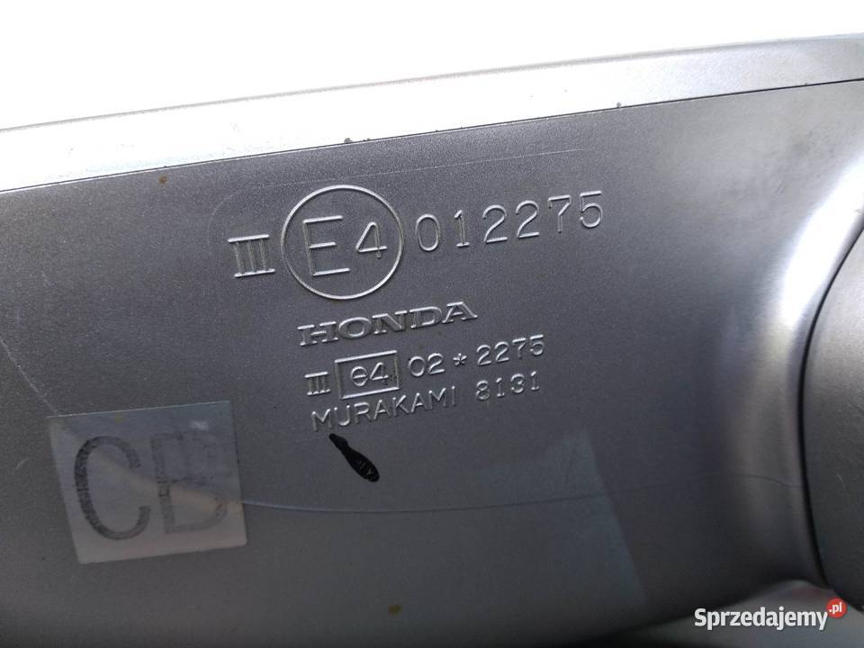 Honda Jazz II 2 LIFT FL lusterko lewe kierowcy osobowe Sieradz