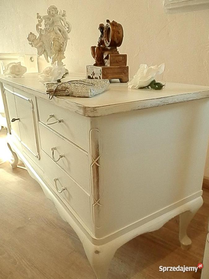 komoda ludwik szafka rtvshabby chicprowansja Lubin