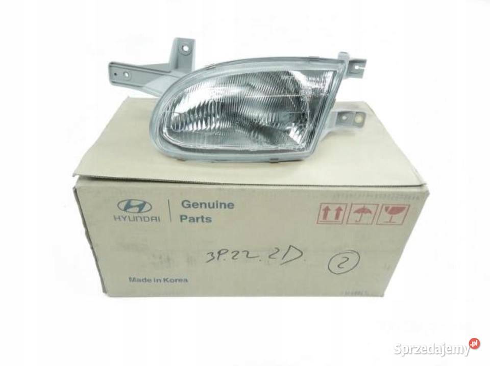LAMPA LEWY PRZÓD HYUNDAI EXCEL 9599 9210122300 osobowe sprzedam