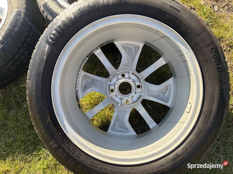 Felgi z oponami 19555 R16 bieżnik 65mm Samochodowe Dąbrowa Górnicza