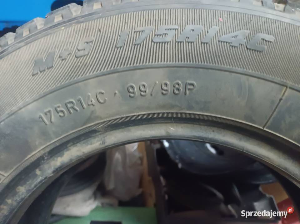 Opony 14c przyczepa zima wzmocnione traktorek Pionki