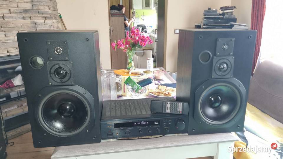 Amplituner Denon DRA455 RDS z pilotem plus Warta