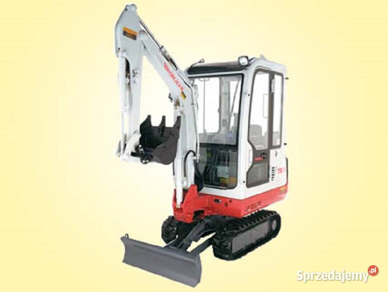 TAKEUCHI TB016 2007r 4000mth możliwość Gniezno