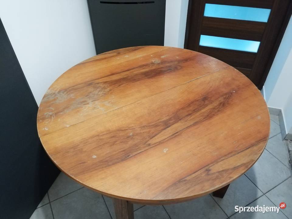Stół okrągły styl lata 60te PRL Antyki, Sztuka, Kolekcje