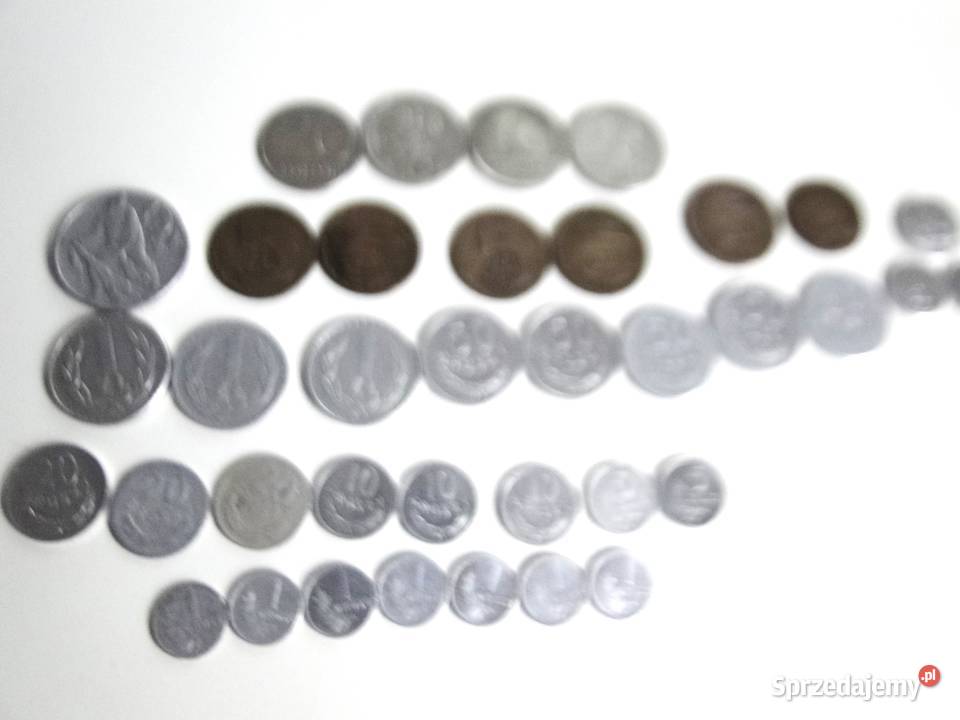 Zestaw 37 monet z PLRu w tym Żniwiarka z 1974r Warszawa