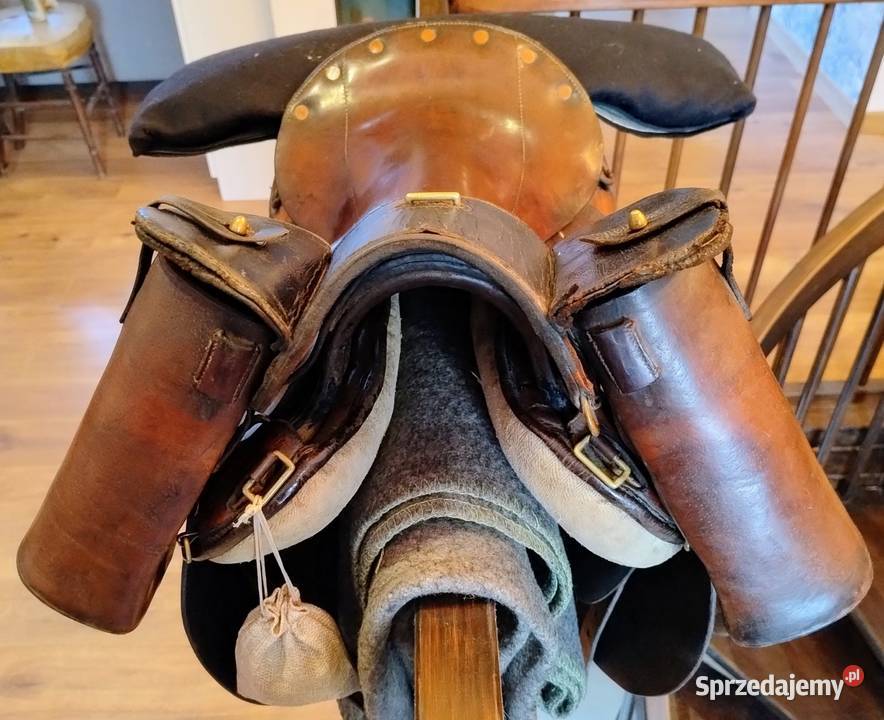 Oficerskie siodło 1874 śląskie Skrajniwa sprzedam