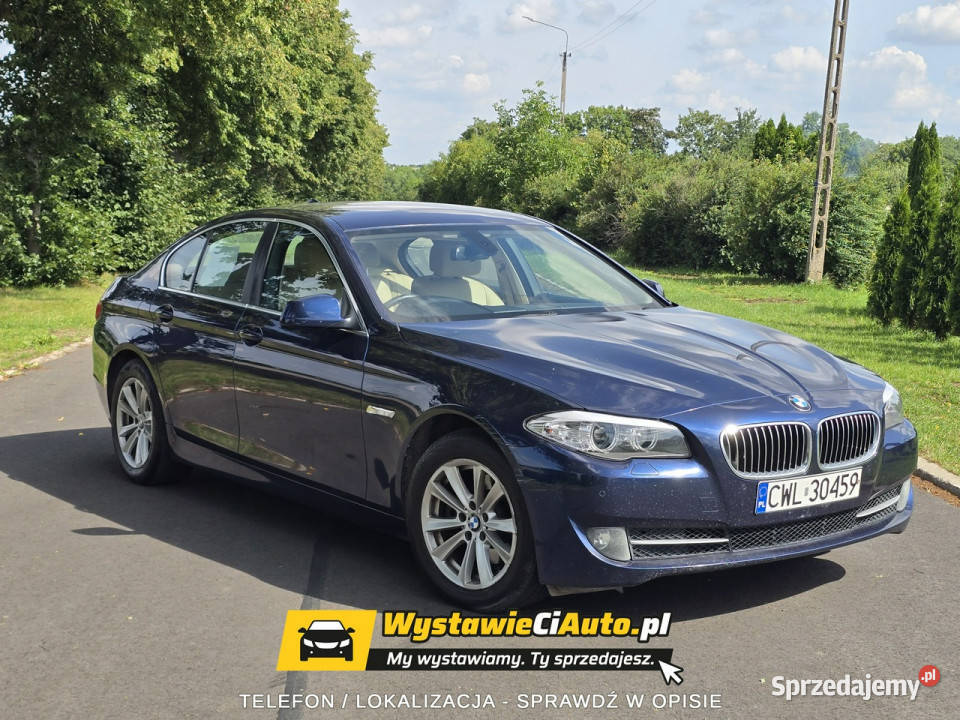 BMW 520 Telefon 508477560 Bogucin F10 20092017 niebieski Włocławek