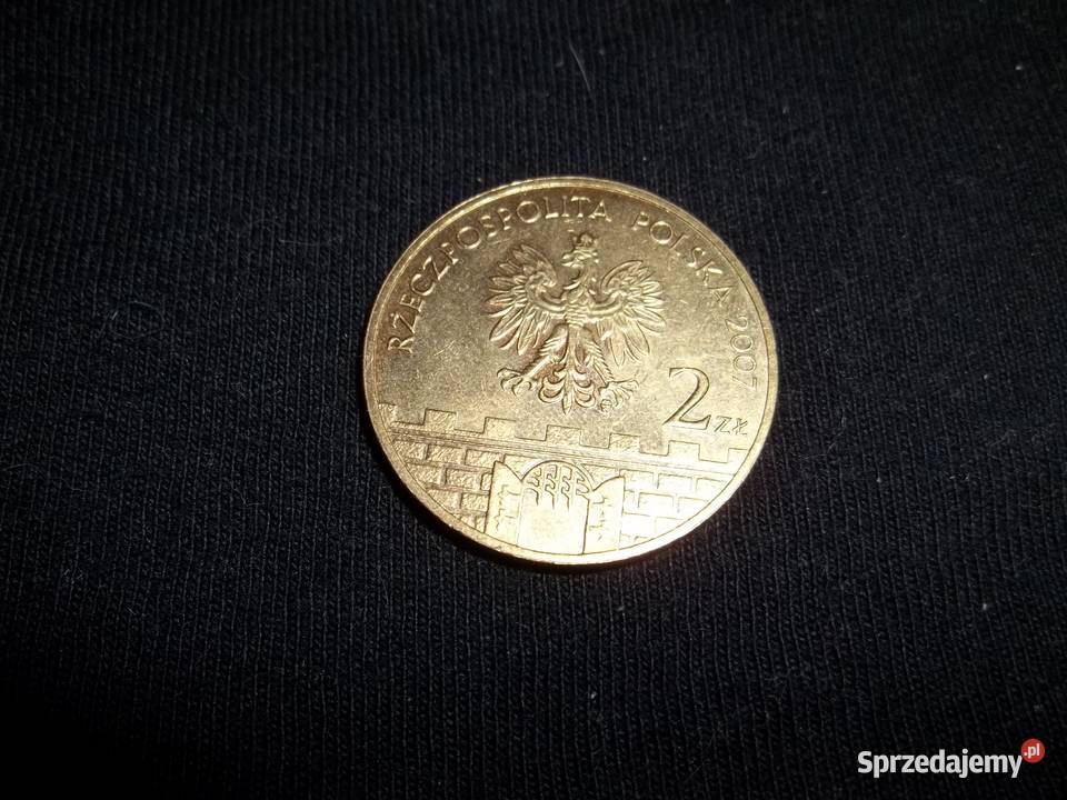 Moneta okolicznościowa 2 PłockHistoryczne Miasta