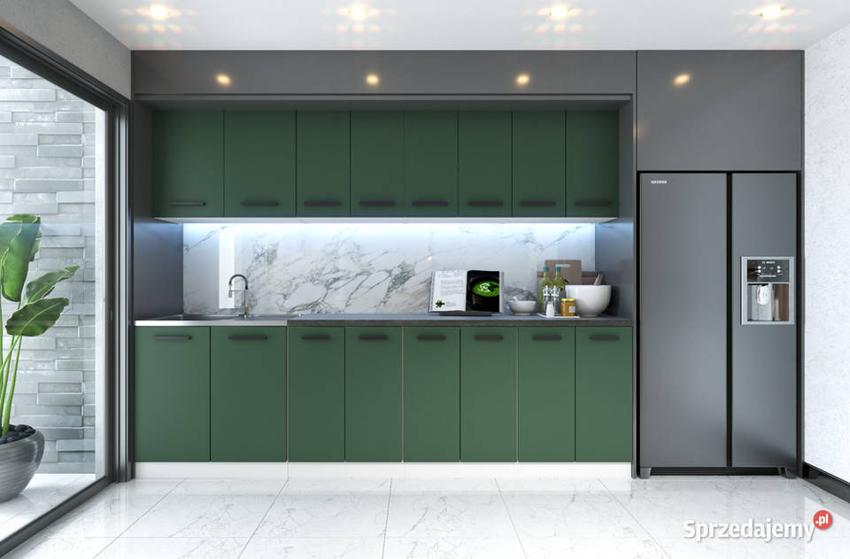 Kuchnia Vero 26m Nowoczesna Modułowa Z Blatem 145cm Kuchenne warmińsko-mazurskie Elbląg