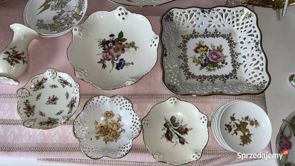 Patera SygRosenthal Model Molire Biała Z chabrem Gdańsk