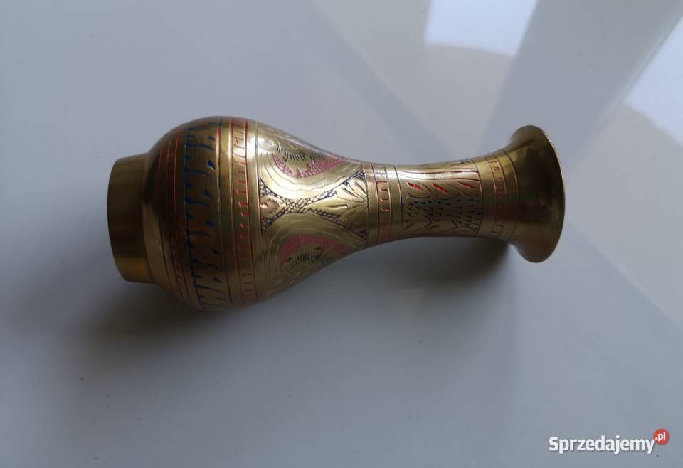 Wazon mosiężny vintage India Toruń sprzedam