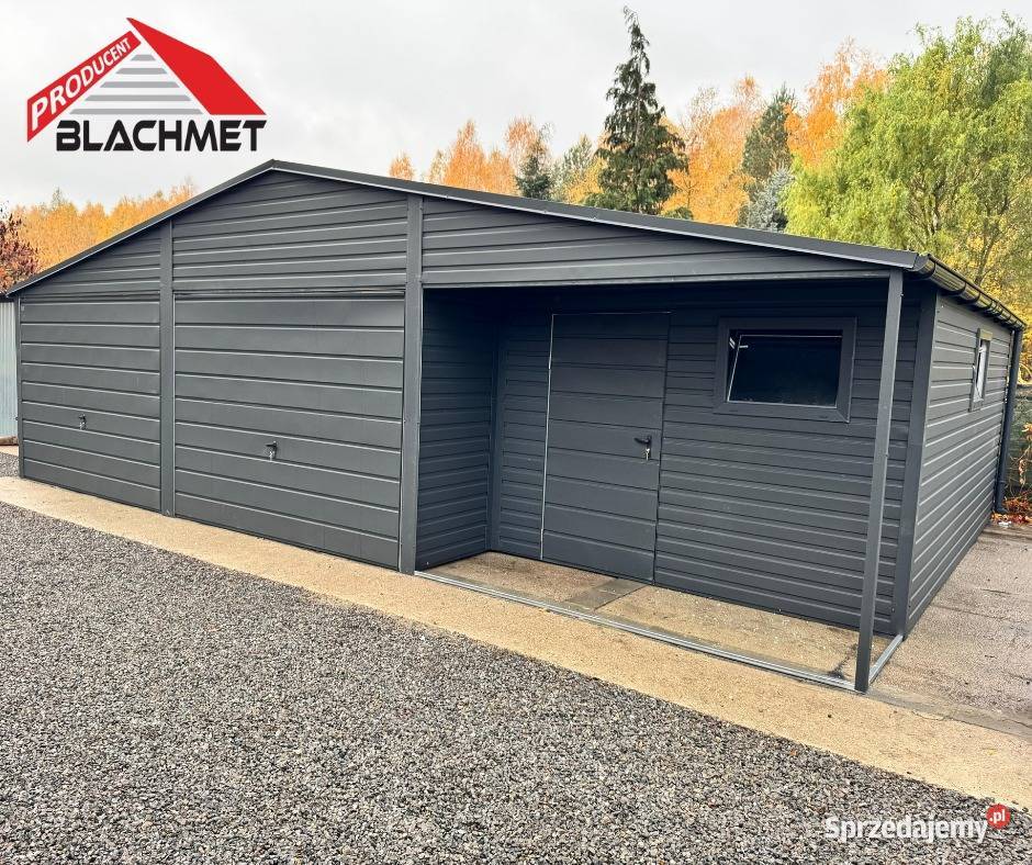 Garaż Blaszany 6x6 7x6 7x7 4x7 4x6 Producent Słupsk sprzedam