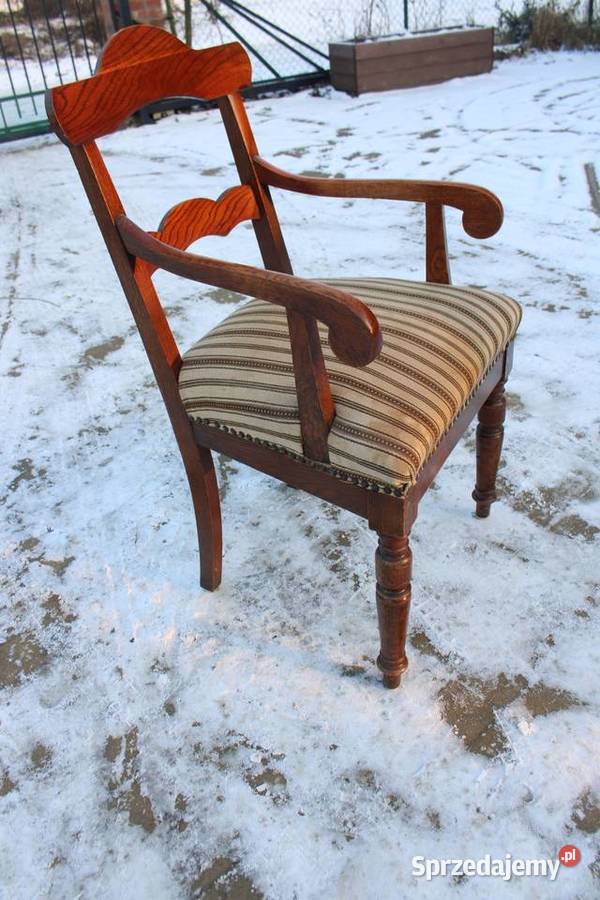 Krzesło drewniane antyk Maszewo
