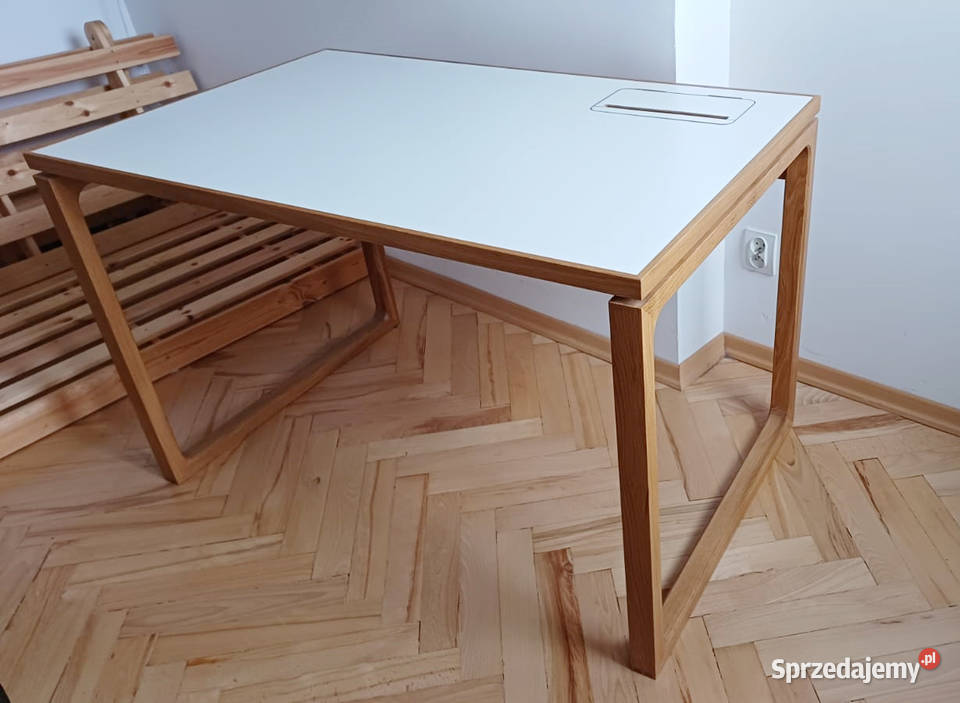 Biurko drewniane robione na zamowienie Kraków