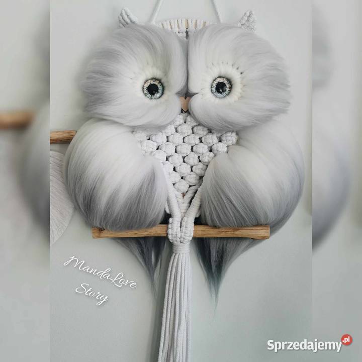 Półka sowa makrama Półki