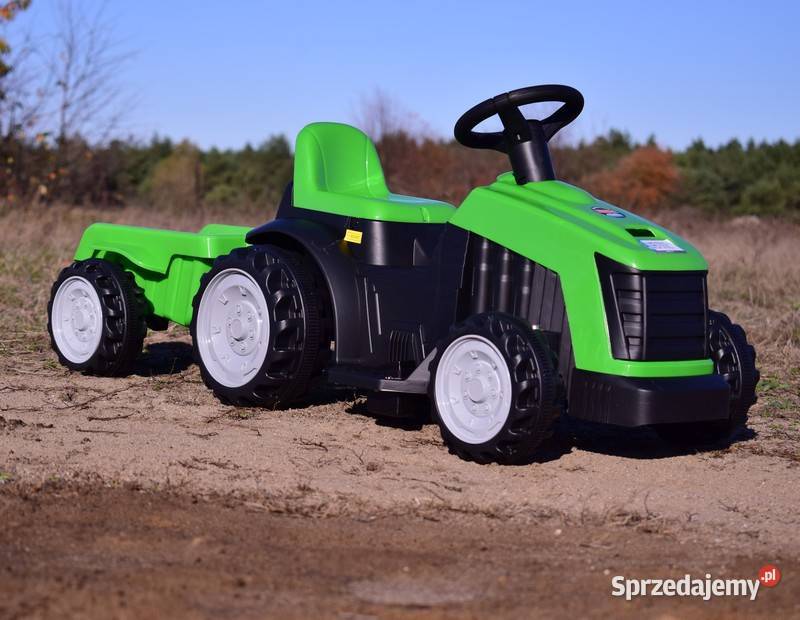 BAWIBUS TRAKTOR na akumulator Z PRZYCZEPĄ 3 lata+ Myszków