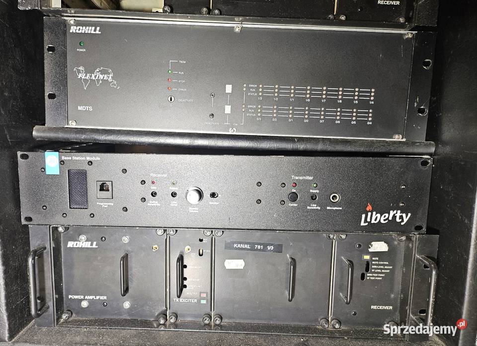 System radiowy Rohill TRX wzmacniacz filtry Warszawa